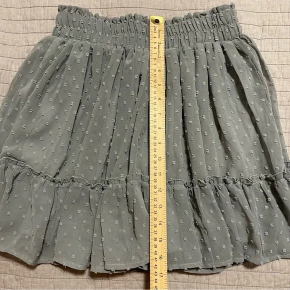 Entro Girls Gray Tulle Skirt Size Small - Picture 2 of 9